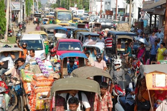 Restriction on heavy vehicles movement during Kharchi Puja Restriction on heavy vehicles movement during Kharchi Puja